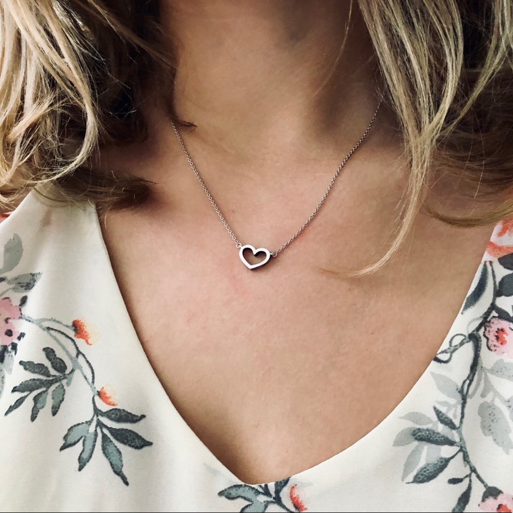 James Avery Petite Heart Necklace